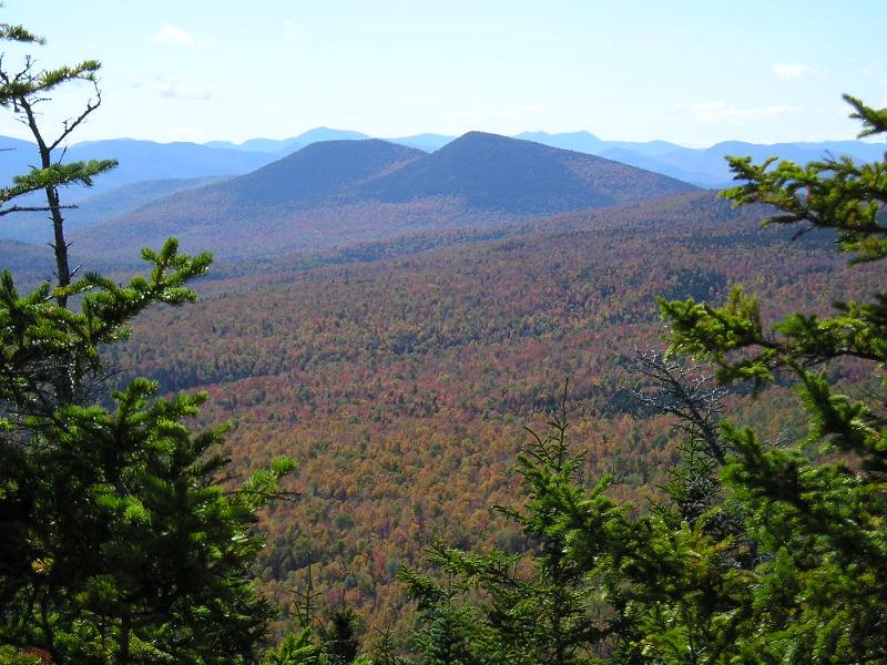 Eastman (28).JPG - Doubletop Mountain with Chocorua in the background.